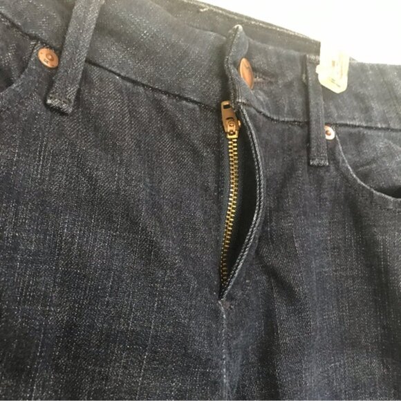 Joe's Jeans Rocker Flare Leg Stretch Dark Denim Wash Naomi Bootcut Pants Zip 29 - Picture 8 of 16